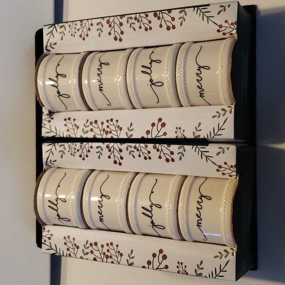 Kirklands Holiday Host Pick Kirkland Set Of 8 Holiday Ceramic